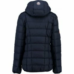 Geographical Norway Anorak Benedicte - matelassé - capuche Manteaux Couleur Bleu marine -Geographical Norway Soldes 21830318 500 C