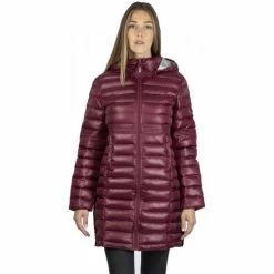 Geographical Norway Canadienne Celia Manteaux Couleur Bordeau