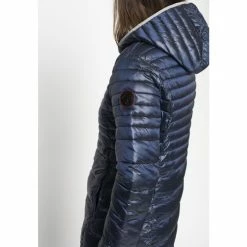 Geographical Norway Doudoune Bodet - capuche Manteaux Couleur Bleu marine -Geographical Norway Soldes 21884771 500 C