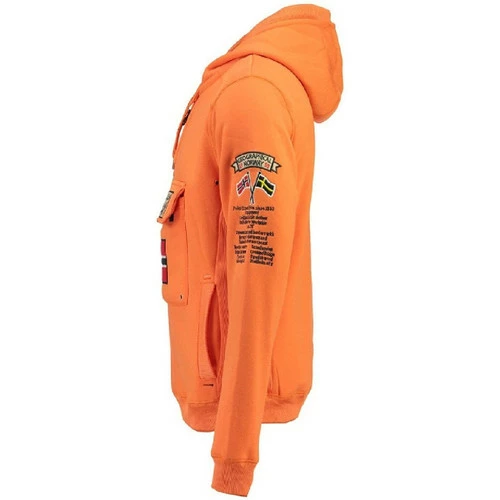 Geographical Norway ST1258H/GN Sweats & Polaires Couleur Orange 5 Geographical Norway ST1258H/GN Sweats & Polaires Couleur Orange – Image 3