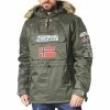 Geographical Norway WR042H/GN Manteaux Couleur Kaki 1 Geographical Norway WR042H/GN Manteaux Couleur Kaki -Geographical Norway Soldes 22032198 500 A