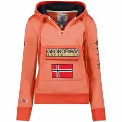 Geographical Norway WU6889F/GNO Sweats & Polaires Couleur Orange