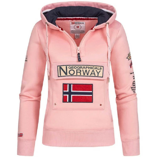 Geographical Norway WR772E/GN Sweats & Polaires Couleur Rose 3 Geographical Norway WR772E/GN Sweats & Polaires Couleur Rose
