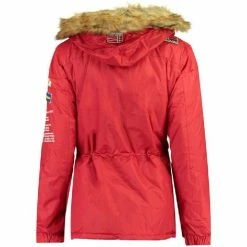 Geographical Norway WR731E/GN Manteaux Couleur Rouge -Geographical Norway Soldes 22035638 500 C