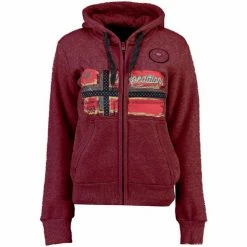 Geographical Norway Sweat sport Farlot Sweats & Polaires Couleur Bordeau
