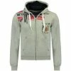 Geographical Norway Sweat sport Fespot Sweats & Polaires Couleur Gris clair -Geographical Norway Soldes 22191371 500 A