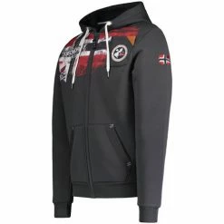 Geographical Norway Sweat sport Fespot Sweats & Polaires Couleur Gris foncé -Geographical Norway Soldes 22191375 500 B