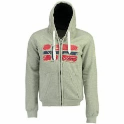 Geographical Norway Sweat sport Gayto Sweats & Polaires Couleur Gris clair