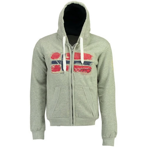 Geographical Norway Sweat sport Gayto Sweats & Polaires Couleur Gris clair 3 Geographical Norway Sweat sport Gayto Sweats & Polaires Couleur Gris clair