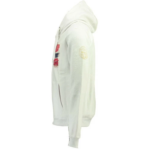 Geographical Norway Sweat sport Gayto Sweats & Polaires Couleur Blanc 4 Geographical Norway Sweat sport Gayto Sweats & Polaires Couleur Blanc – Image 2