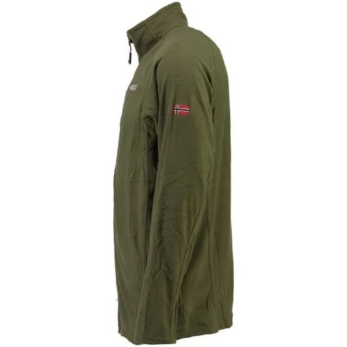 Geographical Norway Micro Polaire Homme Tug Full Zip B Sweats & Polaires Couleur Kaki 4 Geographical Norway Micro Polaire Homme Tug Full Zip B Sweats & Polaires Couleur Kaki – Image 2