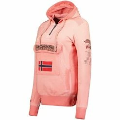 Geographical Norway Sweat Femme Geo Norway Gymclass Sweats & Polaires Couleur Rose -Geographical Norway Soldes 22217832 500 B