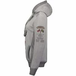 Geographical Norway Sweat Femme Geo Norway Gymclass Sweats & Polaires Couleur Gris -Geographical Norway Soldes 22217839 500 C