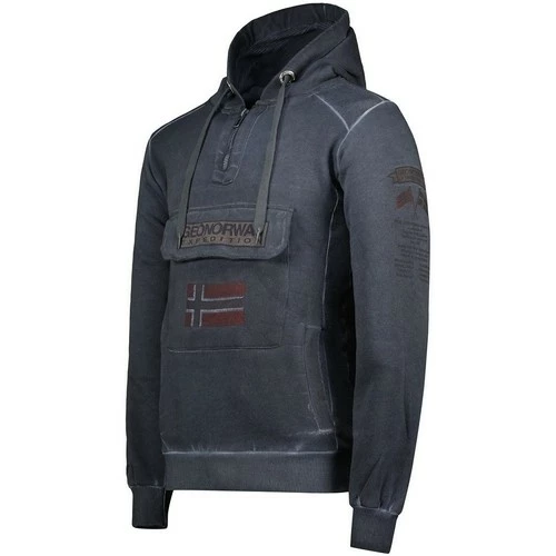 Geographical Norway Sweat Homme Geo Norway Gymclass Sweats & Polaires Couleur Gris 4 Geographical Norway Sweat Homme Geo Norway Gymclass Sweats & Polaires Couleur Gris – Image 2