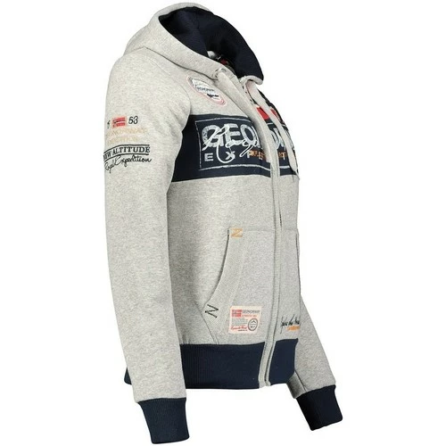 Geographical Norway Sweat Femme Geo Norway Flyer Sweats & Polaires Couleur Gris 4 Geographical Norway Sweat Femme Geo Norway Flyer Sweats & Polaires Couleur Gris – Image 2