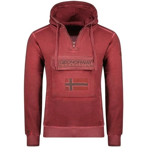 Geographical Norway Sweat Homme Geo Norway Gymclass Sweats & Polaires Couleur Rouge 3 Geographical Norway Sweat Homme Geo Norway Gymclass Sweats & Polaires Couleur Rouge