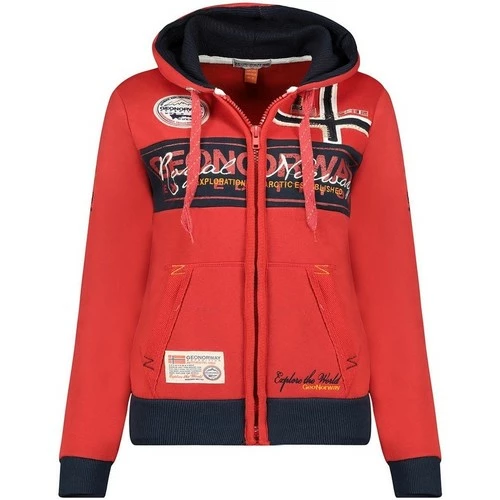 Geographical Norway Sweat Femme Geo Norway Flyer Sweats & Polaires Couleur Rouge 3 Geographical Norway Sweat Femme Geo Norway Flyer Sweats & Polaires Couleur Rouge