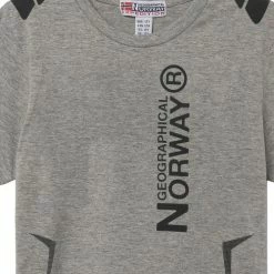 Geographical Norway T-Shirt col rond JANGATA T-shirts & Polos Couleur Gris -Geographical Norway Soldes 22428093 500 B