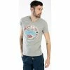 Geographical Norway T-Shirt col V JARICO T-shirts & Polos Couleur Gris -Geographical Norway Soldes 22428100 500 A
