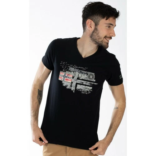 Geographical Norway T-Shirt JIDA T-shirts & Polos Couleur Noir 3 Geographical Norway T-Shirt JIDA T-shirts & Polos Couleur Noir