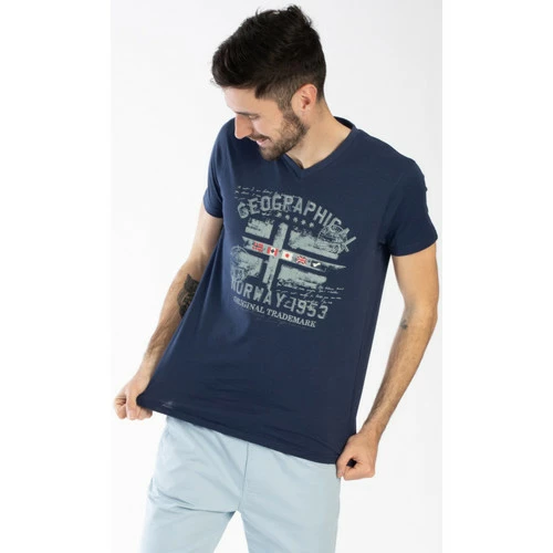 Geographical Norway T-Shirt JOURI T-shirts & Polos Couleur Bleu marine 3 Geographical Norway T-Shirt JOURI T-shirts & Polos Couleur Bleu marine