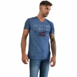 Geographical Norway JIMDO T-shirts & Polos Couleur Bleu