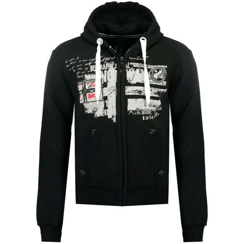 Geographical Norway FOHNSON Sweats & Polaires Couleur Noir 6 Geographical Norway FOHNSON Sweats & Polaires Couleur Noir – Image 4