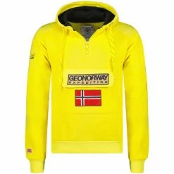 Geographical Norway GYMCLASS Sweats & Polaires Couleur Jaune