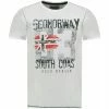 Geographical Norway JALAPO T-shirts & Polos Couleur Blanc -Geographical Norway Soldes 22439778 500 A