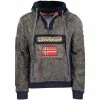 Geographical Norway SHERCO Sweats & Polaires Couleur Gris
