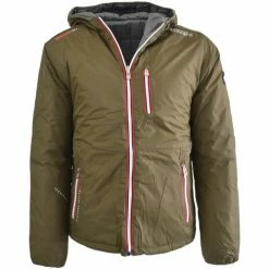 Geographical Norway ALIAS Vestes Couleur Kaki