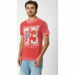 Geographical Norway JALAPO T-shirts & Polos Couleur Rouge 10 Geographical Norway JALAPO T-shirts & Polos Couleur Rouge -Geographical Norway Soldes 22439814 500 D