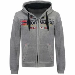 Geographical Norway GALIATOR Sweats & Polaires Couleur Gris