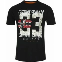 Geographical Norway JALAPO T-shirts & Polos Couleur Noir