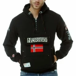 Geographical Norway GYMCLASS Sweats & Polaires Couleur Noir -Geographical Norway Soldes 22439852 500 B