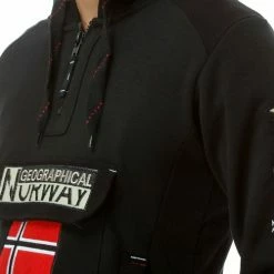 Geographical Norway GYMCLASS Sweats & Polaires Couleur Noir -Geographical Norway Soldes 22439852 500 D