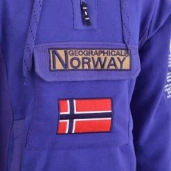 Geographical Norway GYMCLASS Sweats & Polaires Couleur Violet -Geographical Norway Soldes 22439855 500 E