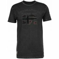 Geographical Norway JOTZ T-shirts & Polos Couleur Noir