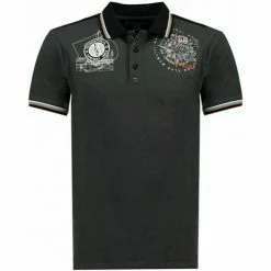 Geographical Norway KOPEZ T-shirts & Polos Couleur Gris