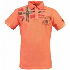 Geographical Norway KAMO T-shirts & Polos Couleur Orange