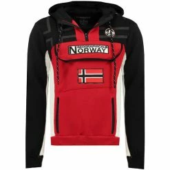 Geographical Norway FITAKOL Sweats & Polaires Couleur Rouge