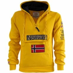 Geographical Norway GYMCLASS Sweats & Polaires Couleur Jaune
