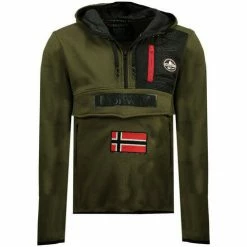 Geographical Norway FERETICO Sweats & Polaires Couleur Kaki