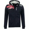 Geographical Norway GATSBY Sweats & Polaires Couleur Bleu