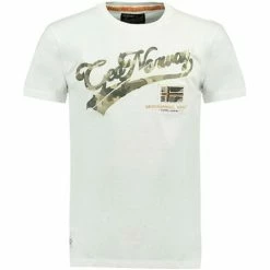 Geographical Norway JOLANO T-shirts & Polos Couleur Blanc