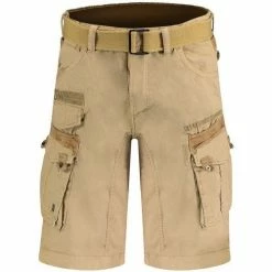 Geographical Norway PANORAMIQUE Shorts & Bermudas Couleur Beige