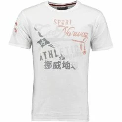 Geographical Norway JEAL T-shirts & Polos Couleur Blanc