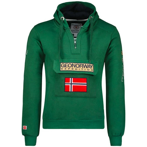 Geographical Norway GYMCLASS Sweats & Polaires Couleur Vert 3 Geographical Norway GYMCLASS Sweats & Polaires Couleur Vert