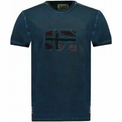 Geographical Norway JOTZ T-shirts & Polos Couleur Bleu