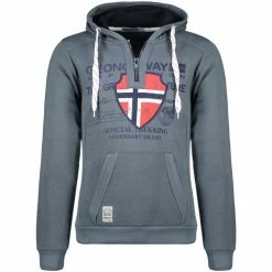 Geographical Norway GOVKA Sweats & Polaires Couleur Gris